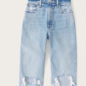 ABERCROMBIE "90's Straight Ultra High Rise - Curve Love" Jeans